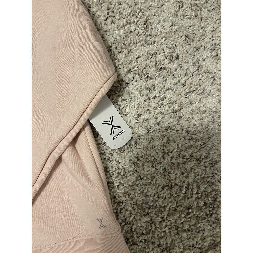 Women Cowl Neck Hoodie Xersion Size X Large Pink NWT - Picture 6 of 7